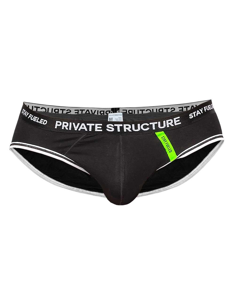 Essence Odyssey Low Waist Brief - Black - | Private Structure - | MAD Lifestyle