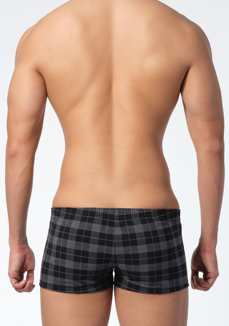 Glen Check Stretchable Trunks - | TOOT - | MAD Lifestyle