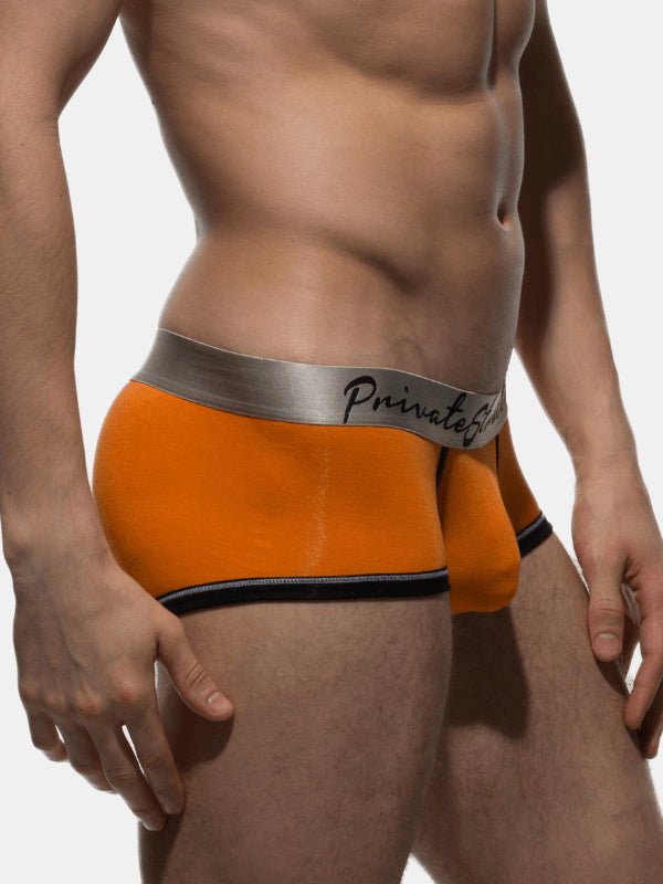 Crayon Men's Low Rise Trunk - S. Orange - | Private Structure - | MAD Lifestyle