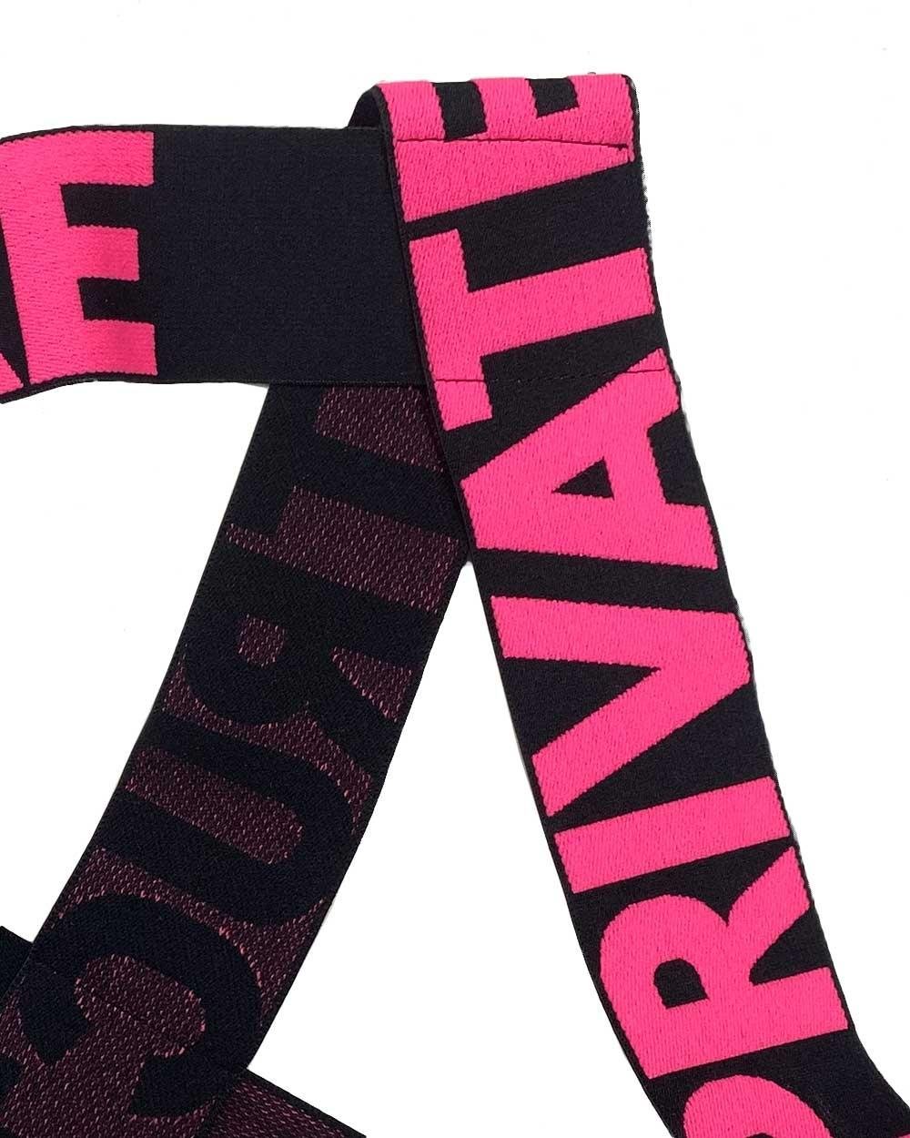 Party Troop Body Harness - Black + Magenta - | Private Structure - | MAD Lifestyle