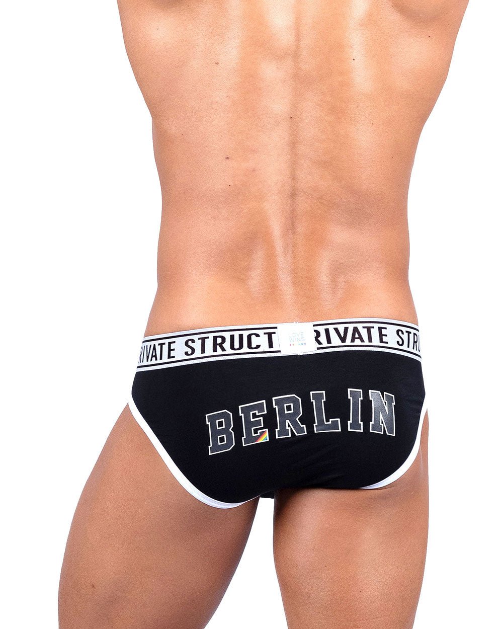Pride Limited Brief - Solid Black - | Private Structure - | MAD Lifestyle