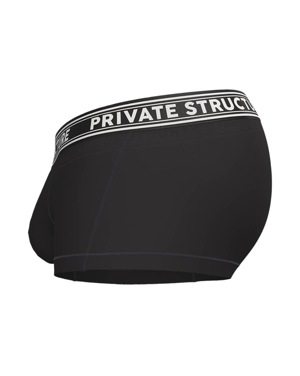 Viscose From Bamboo Trunk Underwear - Raven Black - | Private Structure - | MAD Lifestyle