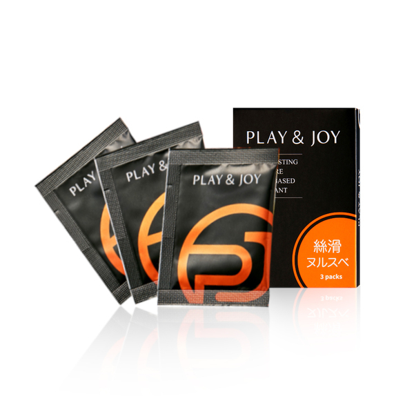 Play & Joy  絲滑基本型潤滑液 『精裝版』 3G X 3