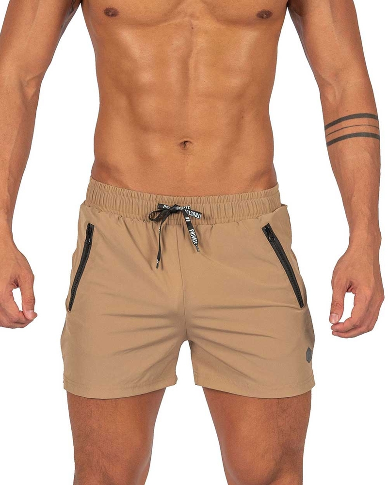Beach Shorts 4465 - Khaki