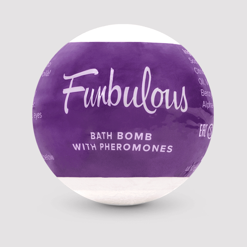 Obsessive Funbulous Bath Bomb w Pheromones - 100g (Fioletowy)