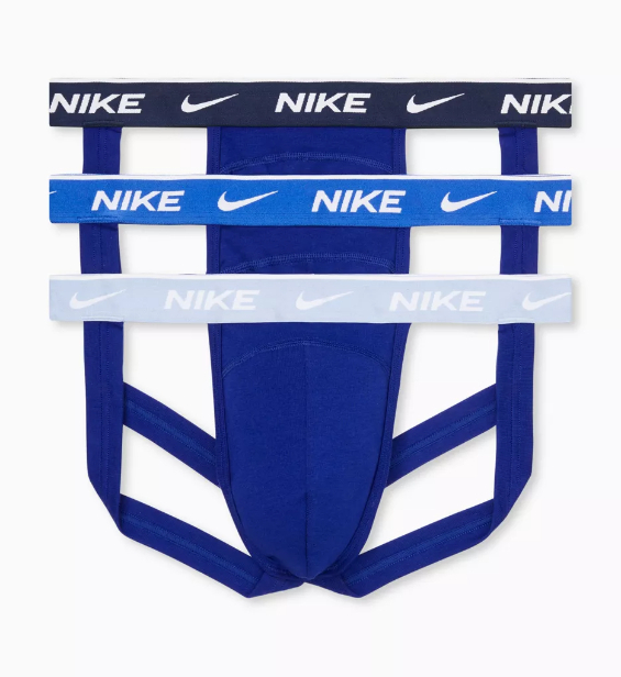 Essential Cotton Stretch Jockstrap - 3 Pack