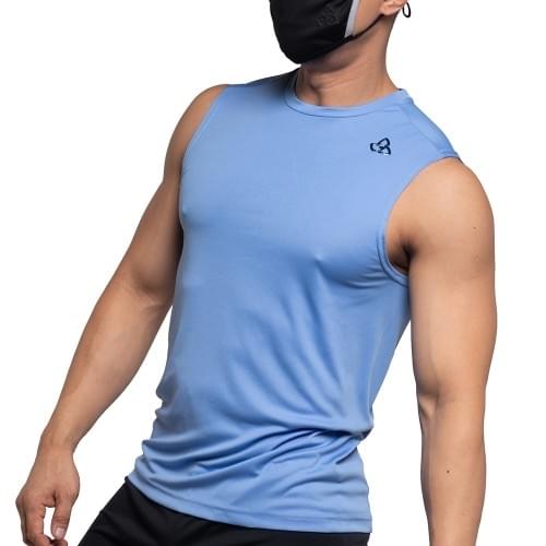 Casual Fit Training Muscle Tank - Light Purple