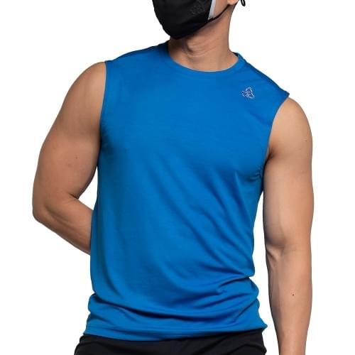 Casual Fit Training Muscle Tank - Royal