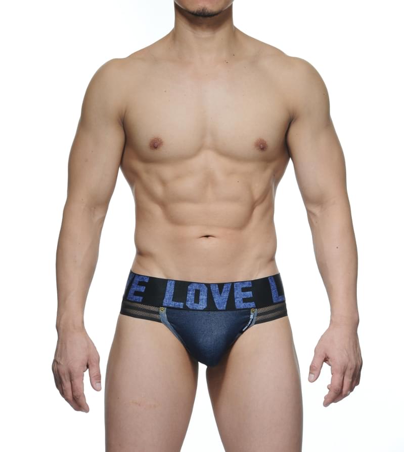 CRUZ Jockstrap Underwear - Denim Blue
