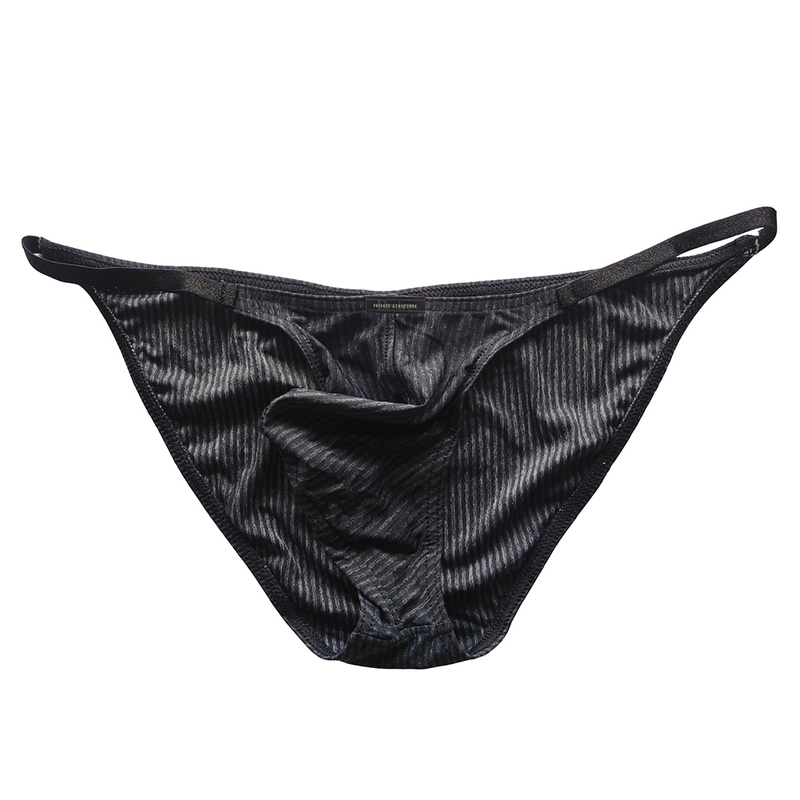 Desire Glaze 高衩三角褲 - DGUV4278-Black