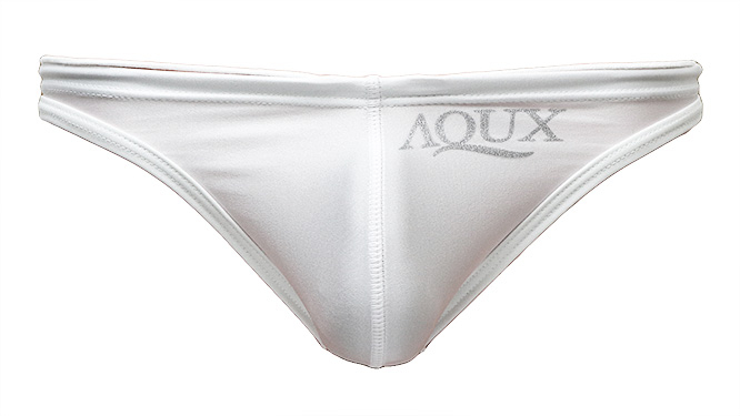 Thong Bikinis Swim "White X Silver"