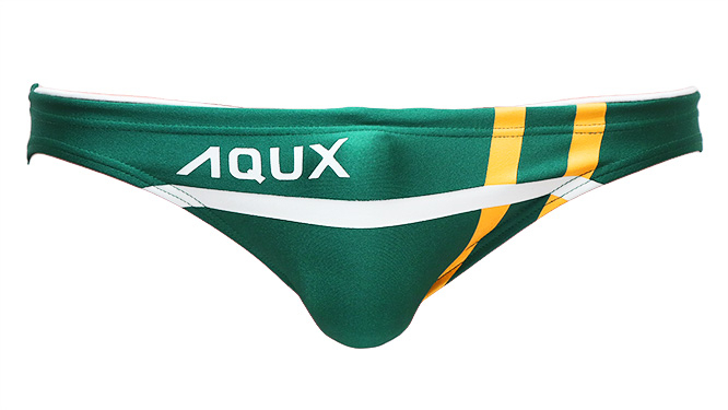 W Cross Print  "Green"