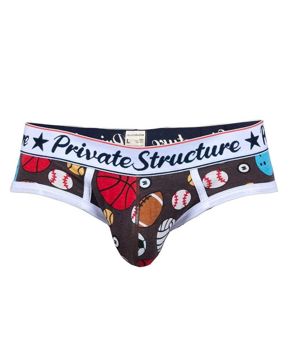 Classic Motif Mini Brief - Ball Games - | Private Structure - | MAD Lifestyle