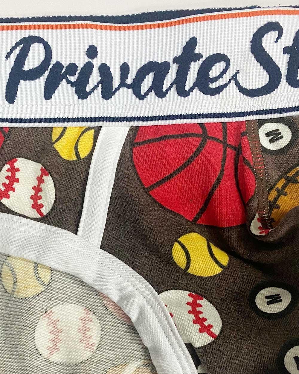 Classic Motif Mini Brief - Ball Games - | Private Structure - | MAD Lifestyle