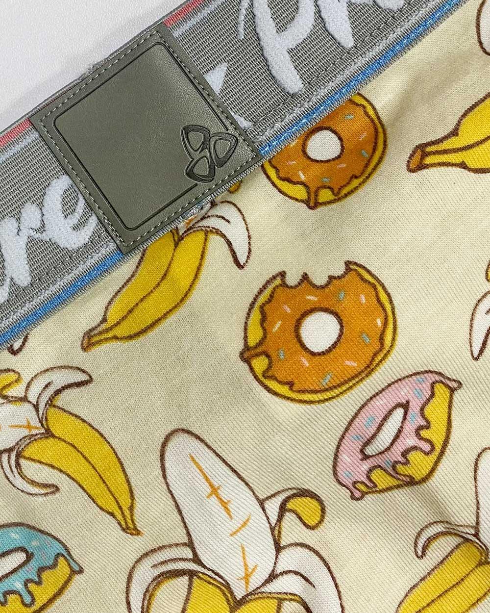 Classic Motif Mini Brief - Tea Break Ivory White - | Private Structure - | MAD Lifestyle