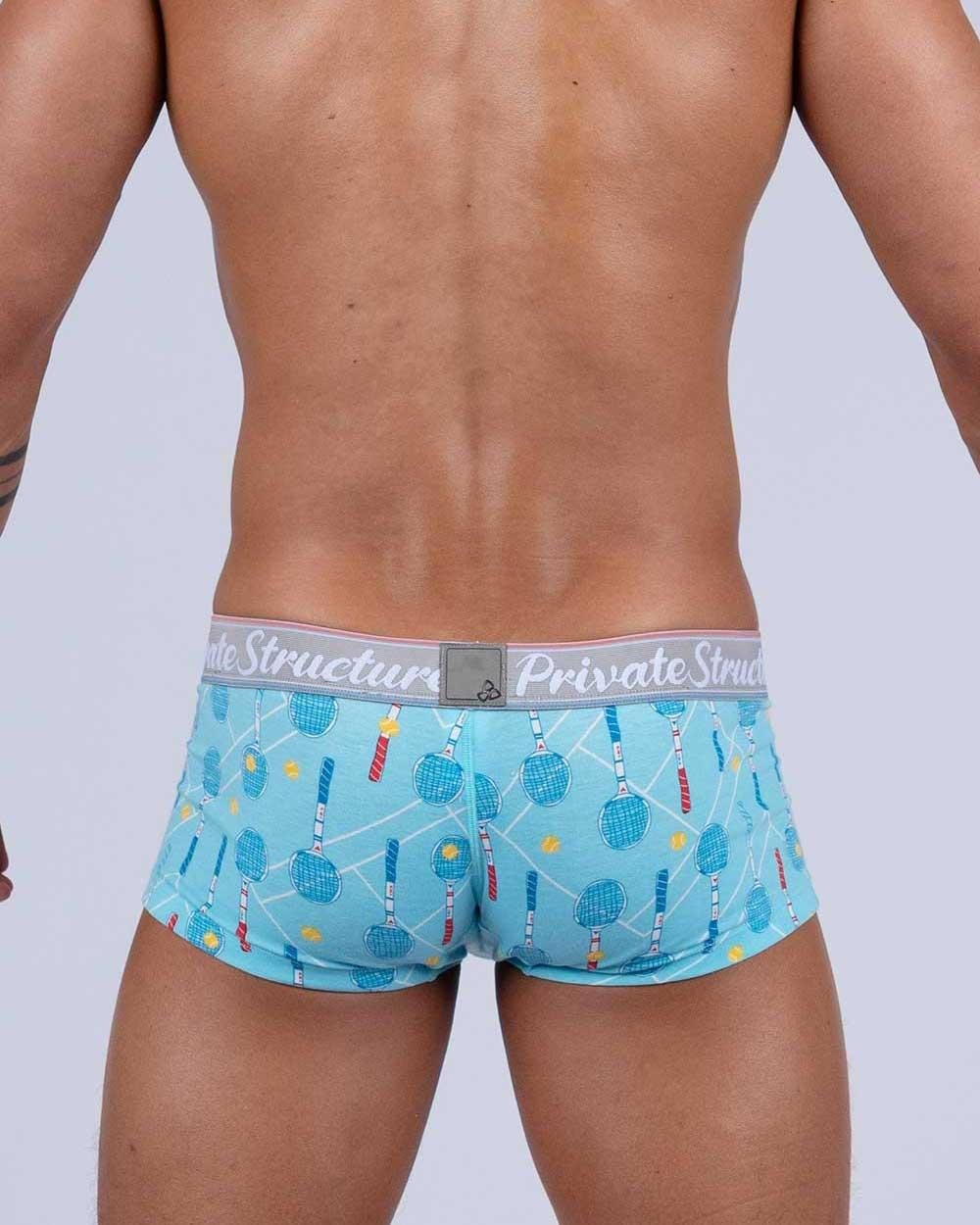 Classic Motif Trunk - Tennis Light Blue - | Private Structure - | MAD Lifestyle