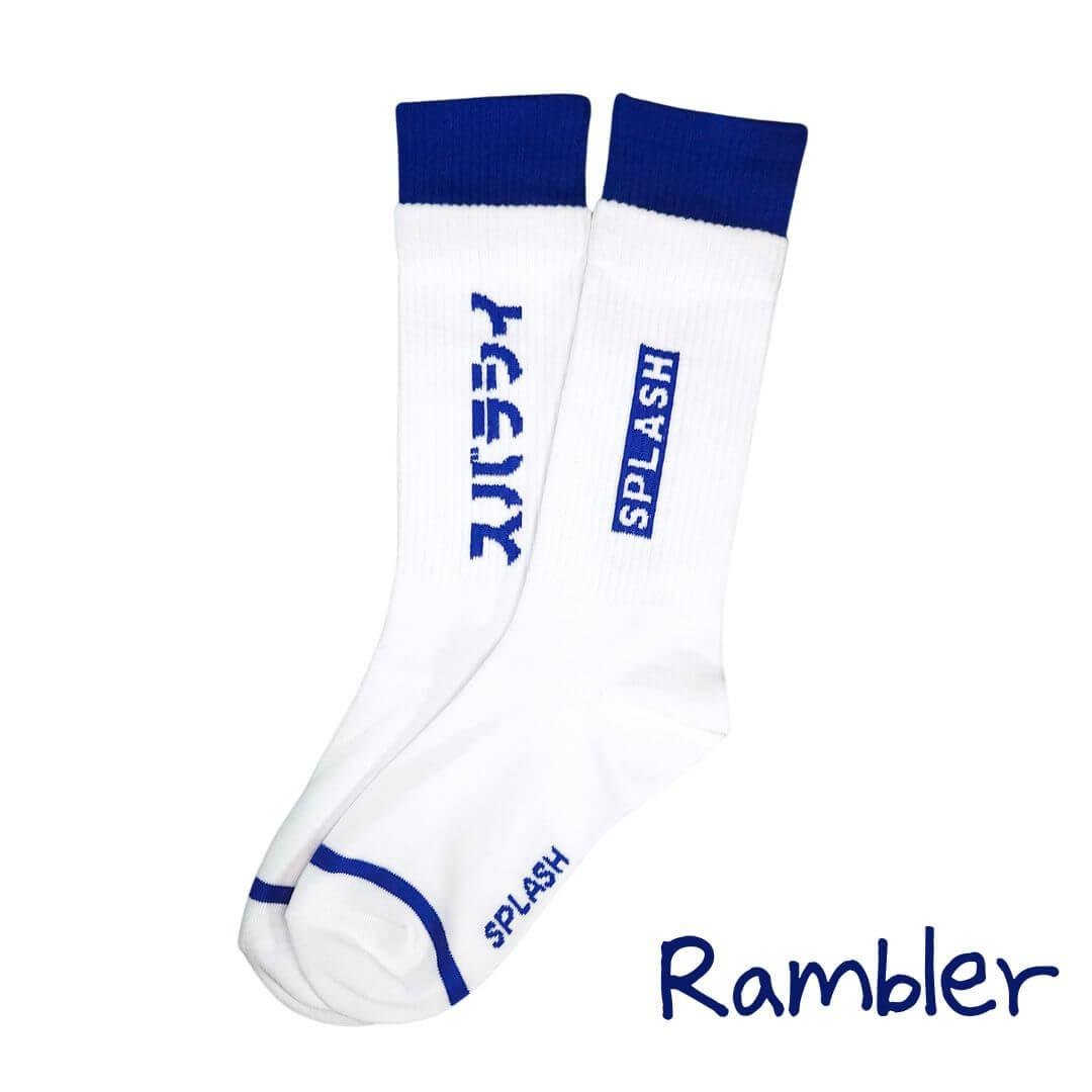 Original White Sport Socks - Rambler (藍巴勒) - | Splash - | MAD Lifestyle