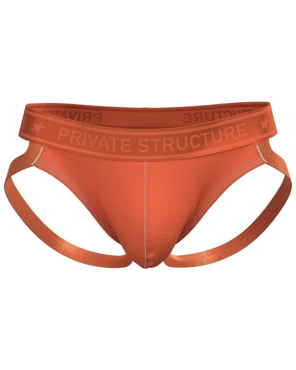 Night Drifter Jockstrap - Sunset Orange - | Private Structure - | MAD Lifestyle