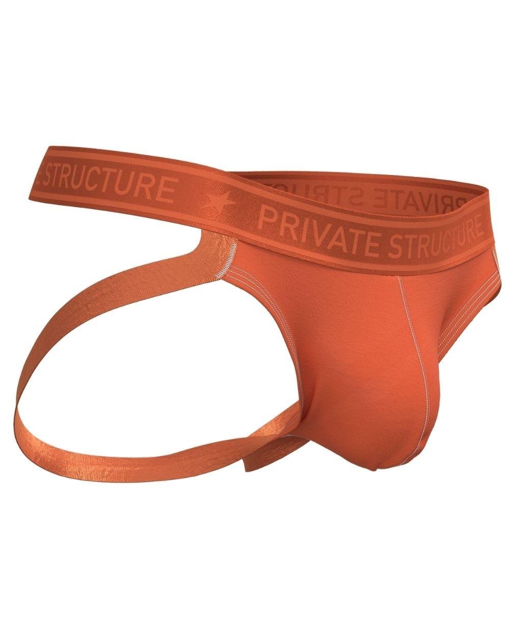 Night Drifter Jockstrap - Sunset Orange - | Private Structure - | MAD Lifestyle