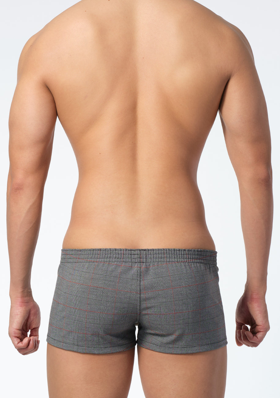 Glen Check Stretchable Trunks - | TOOT - | MAD Lifestyle