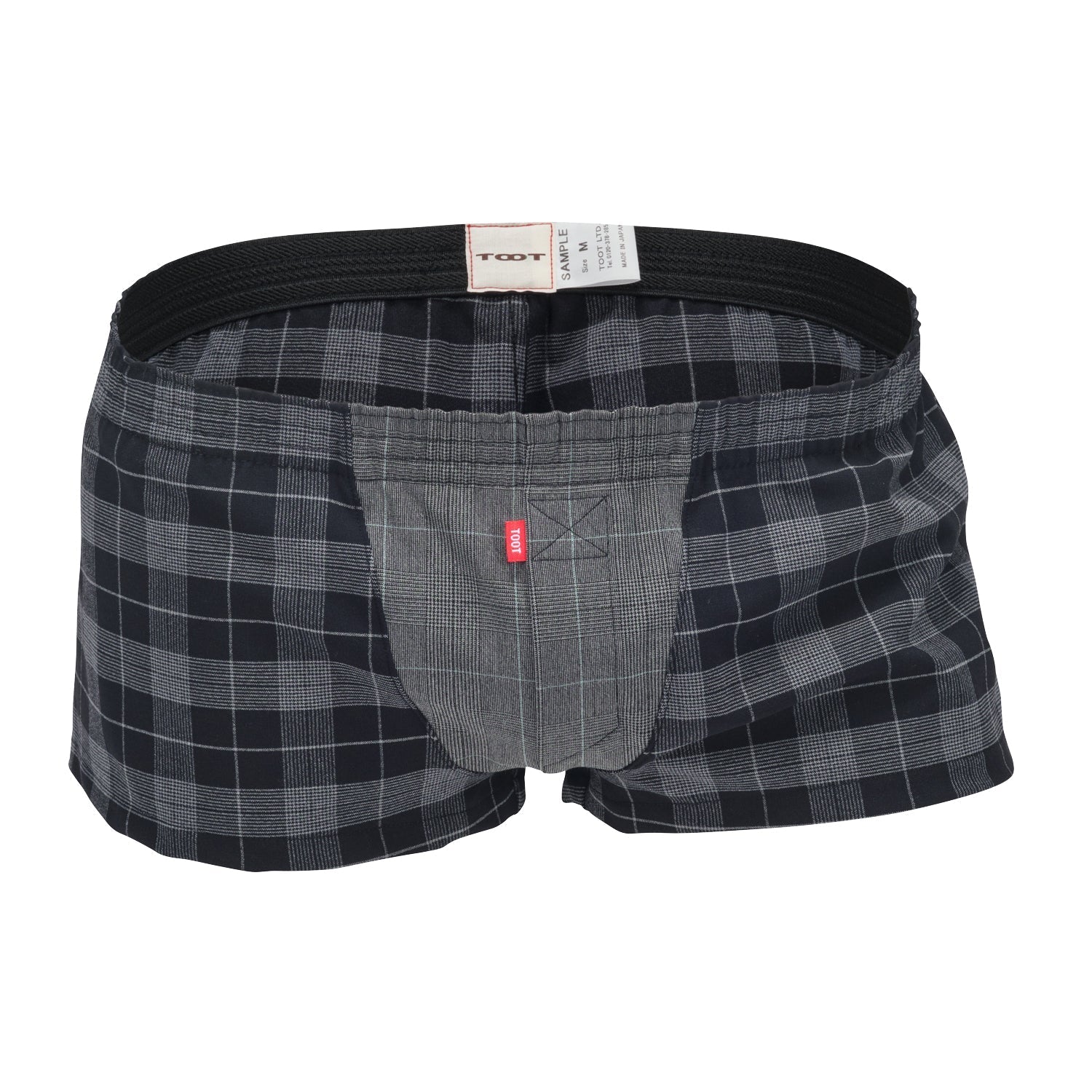 Glen Check Stretchable Trunks - | TOOT - | MAD Lifestyle