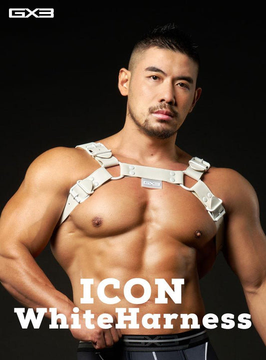 ICON White Harness - | GX3 - | MAD Lifestyle