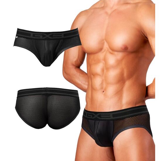 GX3 Gloss Touch Mesh Brief - 2Pack