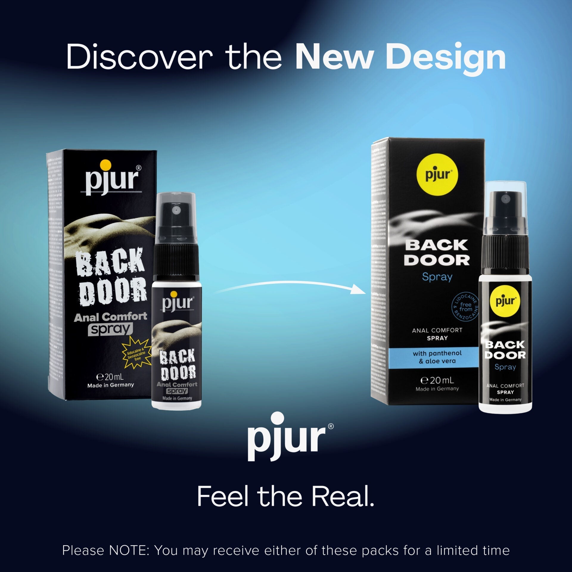 BACK DOOR Anal Comfort Spray - 20ml - | pjur - | MAD Lifestyle