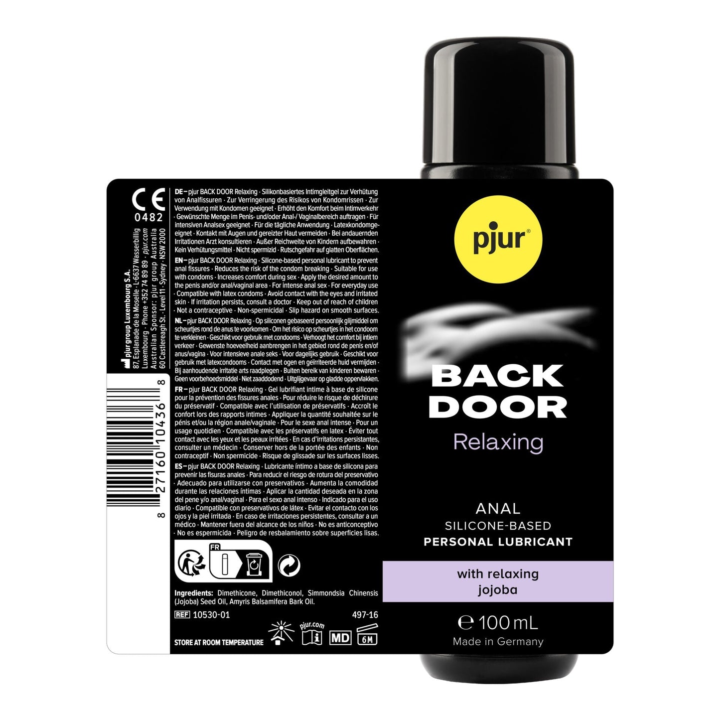 BACK DOOR Relaxing Silicone Anal Glide - 250ml - | pjur - | MAD Lifestyle