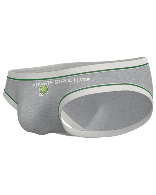 ATHLETE Men's Low Waist Brief - Stadium Grey - | Private Structure - | MAD Lifestyle