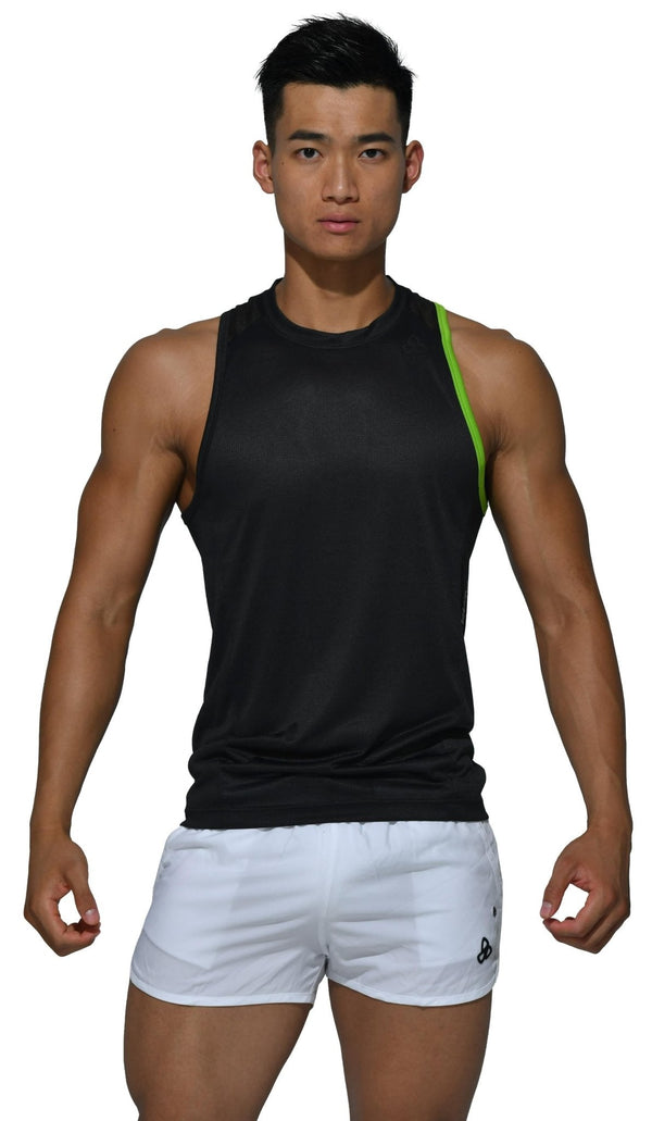 Private Structure | beFIT Sweat Racer Rack Singlet | BSTY4060-GREEN ...