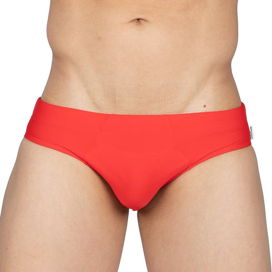 beFIT Swim Mini Brief - Red - 4406 - | Private Structure - | MAD Lifestyle