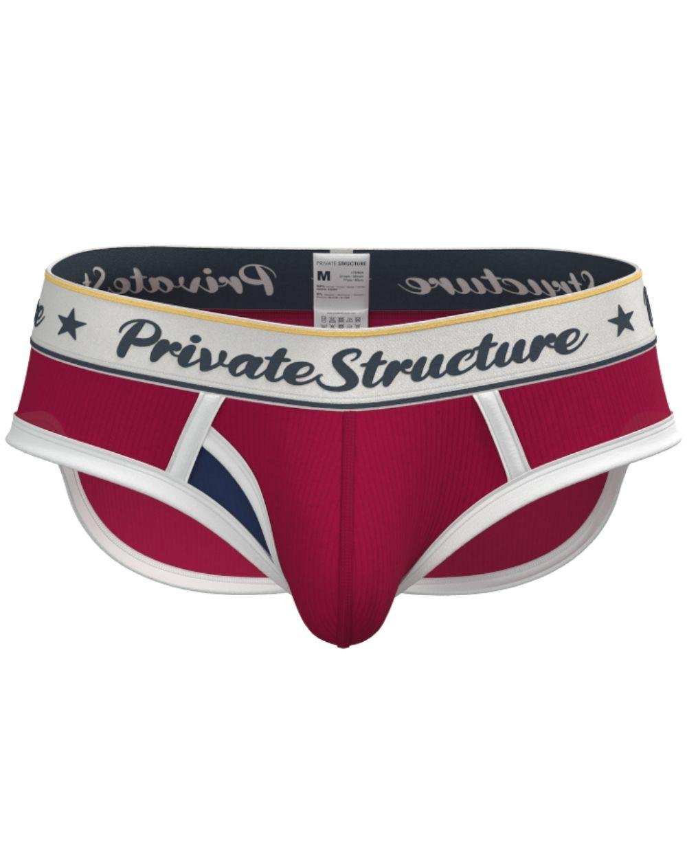 Classic Men's Brief - Mod Red - | Private Structure - | MAD Lifestyle