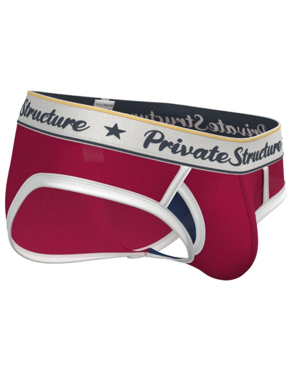 Classic Men's Brief - Mod Red - | Private Structure - | MAD Lifestyle