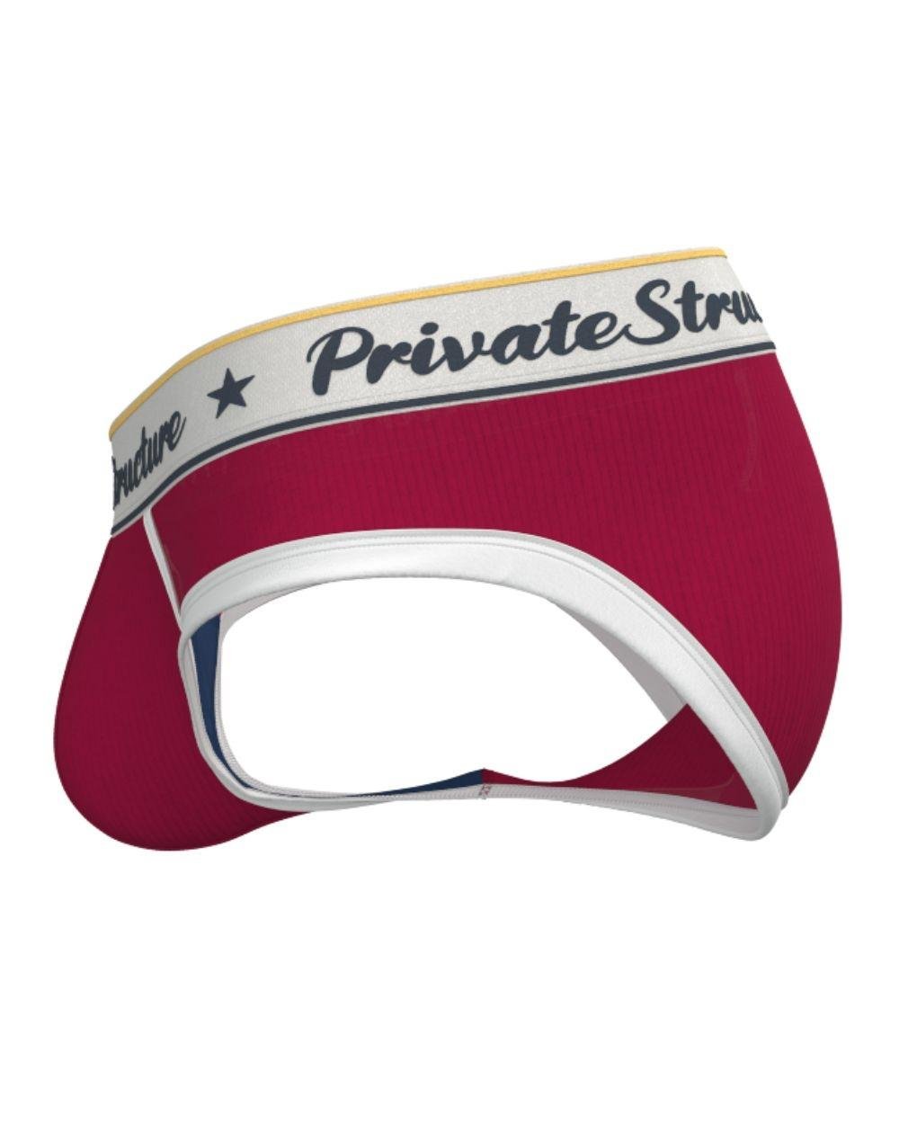 Classic Men's Brief - Mod Red - | Private Structure - | MAD Lifestyle