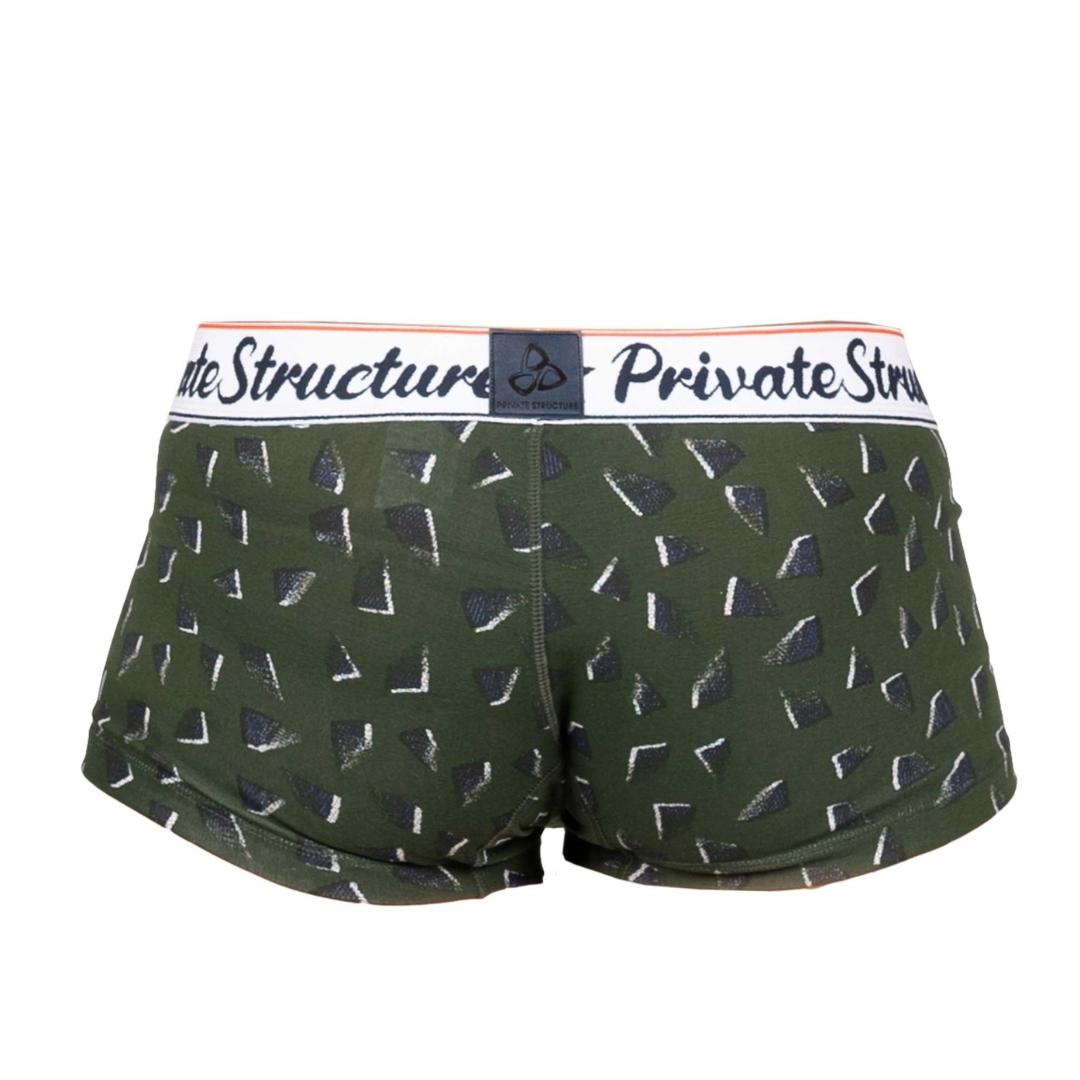 Classic Motif Trunk - Fragments Basil Green - | Private Structure - | MAD Lifestyle