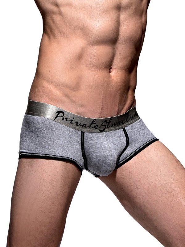 Crayon Men’s Low Rise Trunk - Melange - | Private Structure - | MAD Lifestyle