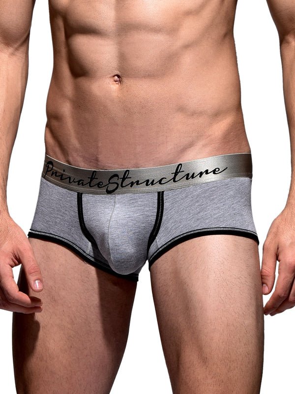 Crayon Men’s Low Rise Trunk - Melange - | Private Structure - | MAD Lifestyle