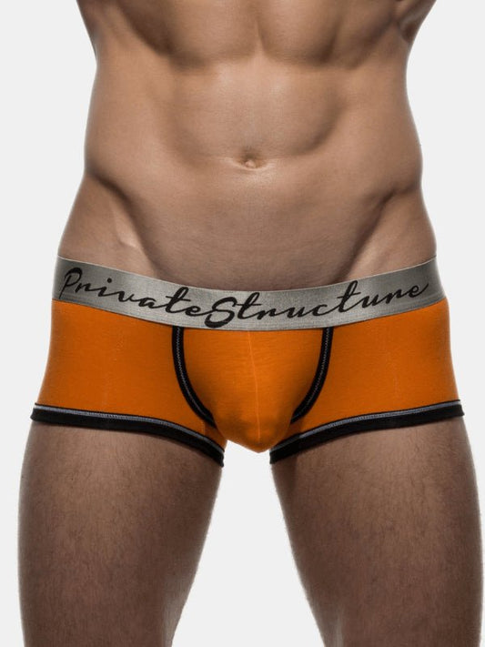Crayon Men's Low Rise Trunk - S. Orange - | Private Structure - | MAD Lifestyle