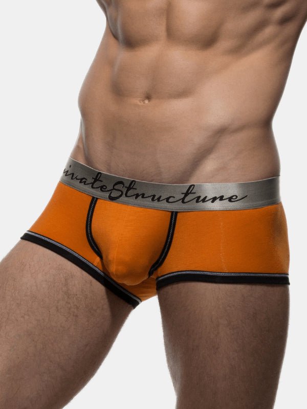 Crayon Men's Low Rise Trunk - S. Orange - | Private Structure - | MAD Lifestyle