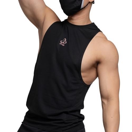 Dropped Armhole Sleevless Tee - | Private Structure - | MAD Lifestyle