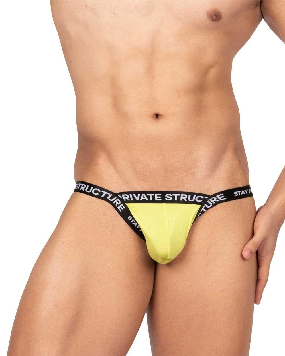 Essence Odyssey Fundoshi Brief - Spring Yellow - | Private Structure - | MAD Lifestyle