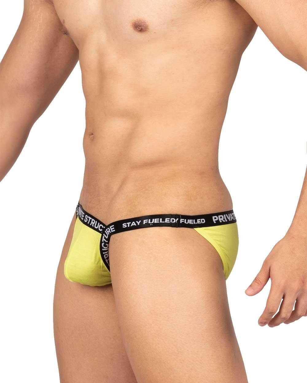 Essence Odyssey Fundoshi Brief - Spring Yellow - | Private Structure - | MAD Lifestyle