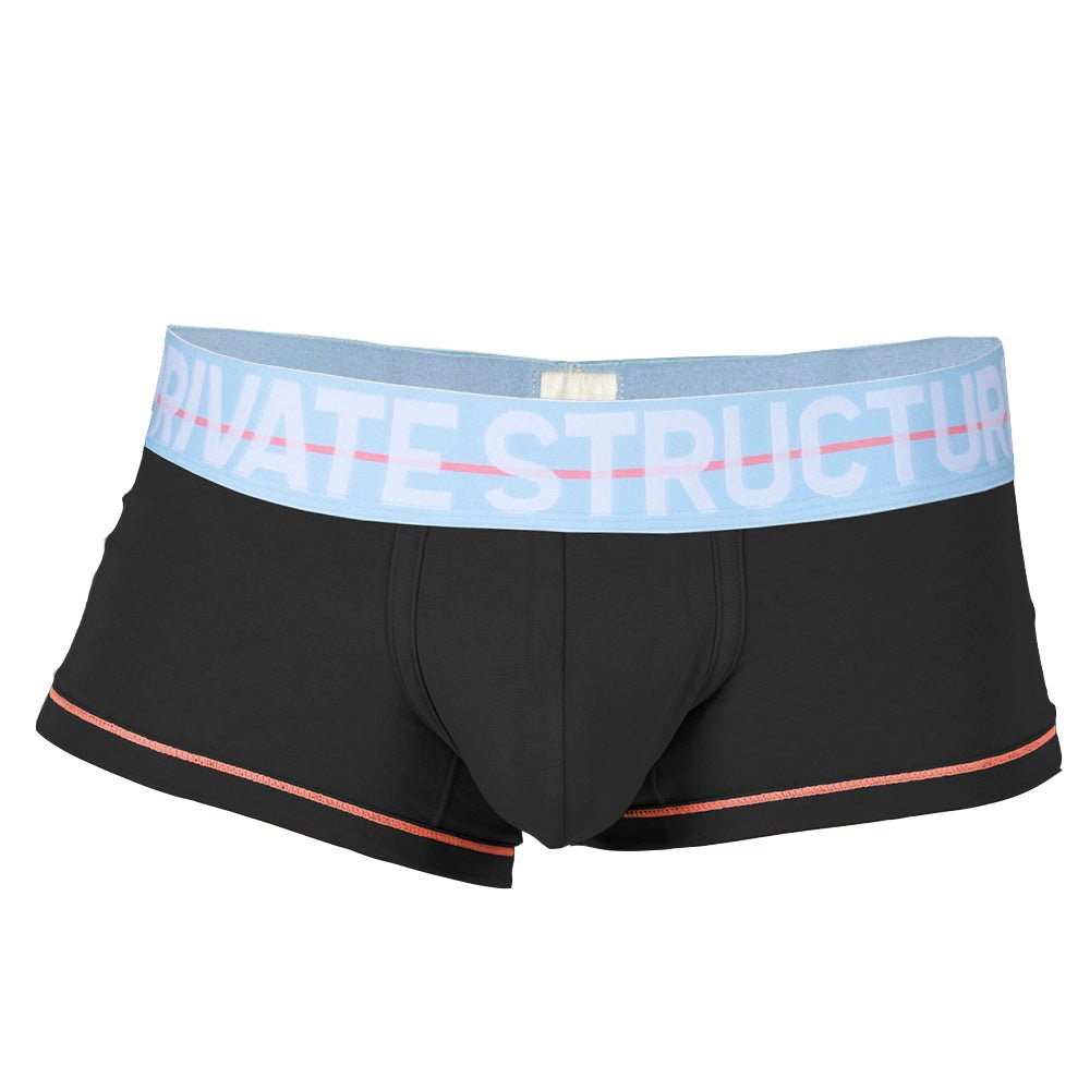 MO-LITE Patrols Trunk Underwear - Wizard Black & Placid Blue - | Private Structure - | MAD Lifestyle