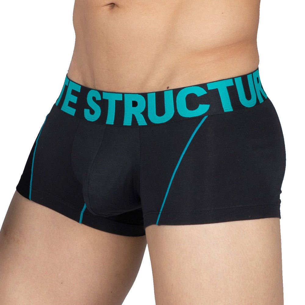 Modality Trunk Underwear - Black & Turquoise - | Private Structure - | MAD Lifestyle
