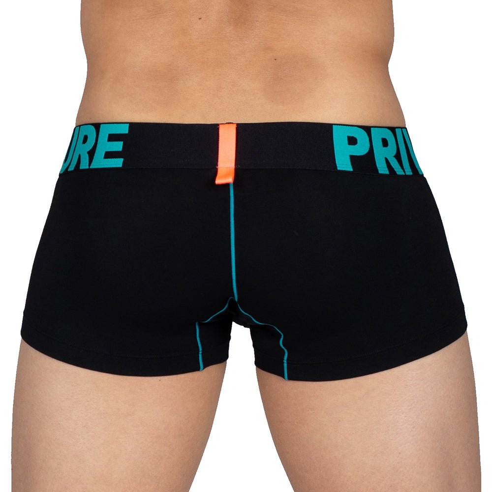 Modality Trunk Underwear - Black & Turquoise - | Private Structure - | MAD Lifestyle
