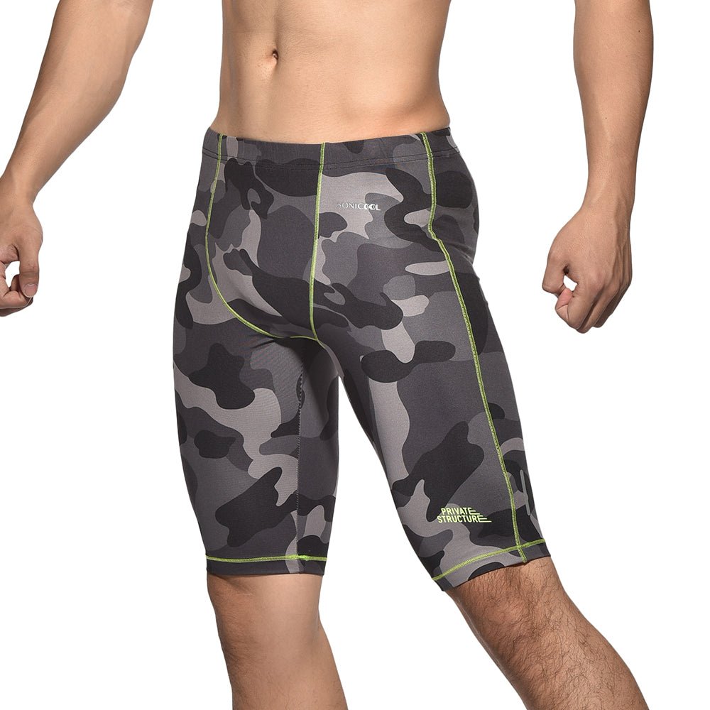 Momentum Construction Gymwear Compression Running Tights - | Private Structure - | MAD Lifestyle