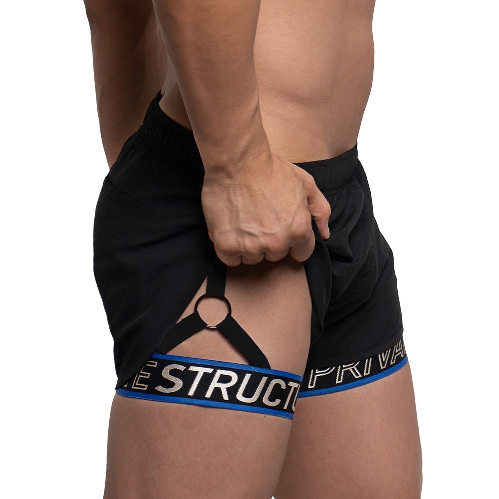 Party Troop Garter Rave Shorts (Removable Garter) - | Private Structure - | MAD Lifestyle