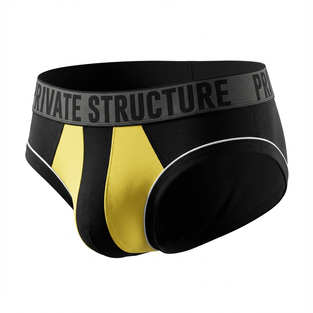 Platinum Modal Mini Brief - Energetic Yellow - | Private Structure - | MAD Lifestyle