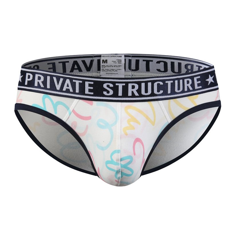 PRD Mini Brief Underwear - Freebrush Off White - | Private Structure - | MAD Lifestyle